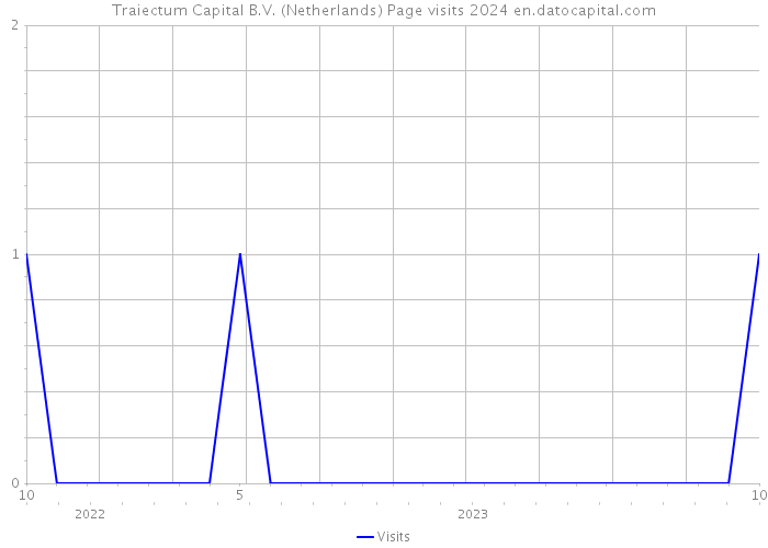 Traiectum Capital B.V. (Netherlands) Page visits 2024 