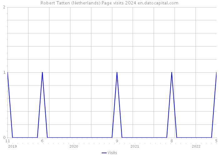 Robert Tatten (Netherlands) Page visits 2024 
