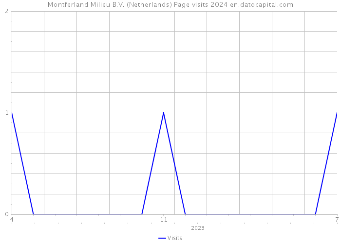 Montferland Milieu B.V. (Netherlands) Page visits 2024 