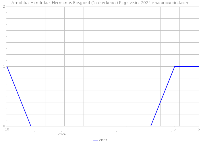 Arnoldus Hendrikus Hermanus Bosgoed (Netherlands) Page visits 2024 