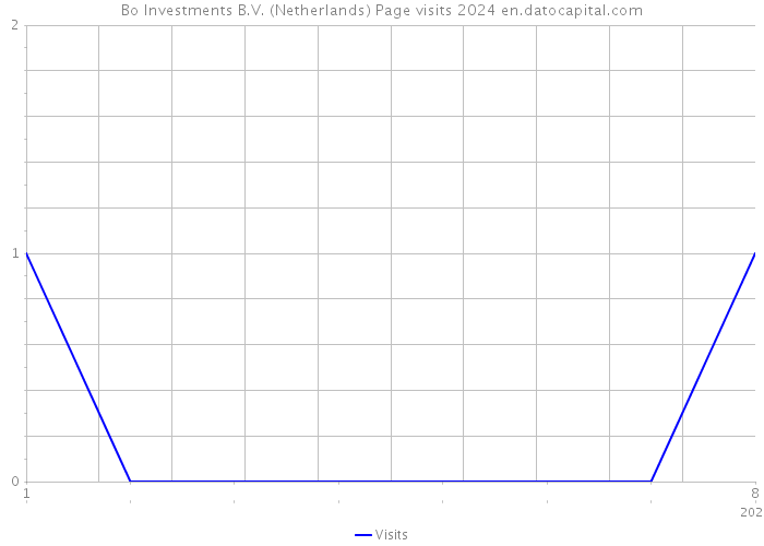 Bo Investments B.V. (Netherlands) Page visits 2024 