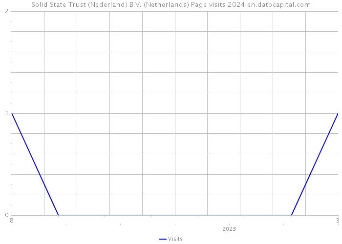 Solid State Trust (Nederland) B.V. (Netherlands) Page visits 2024 