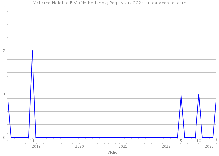 Mellema Holding B.V. (Netherlands) Page visits 2024 