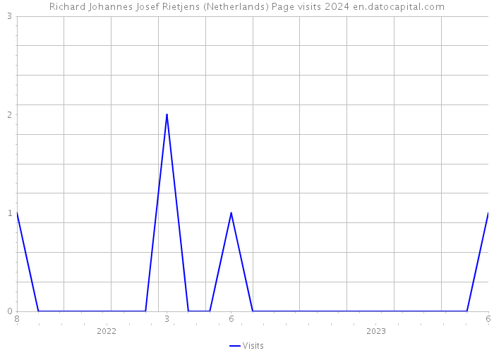 Richard Johannes Josef Rietjens (Netherlands) Page visits 2024 