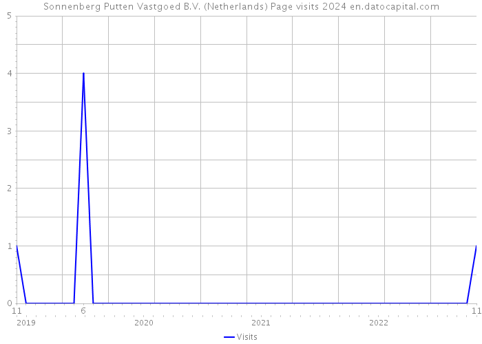 Sonnenberg Putten Vastgoed B.V. (Netherlands) Page visits 2024 