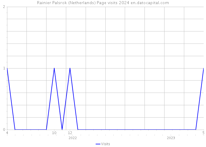 Rainier Palsrok (Netherlands) Page visits 2024 