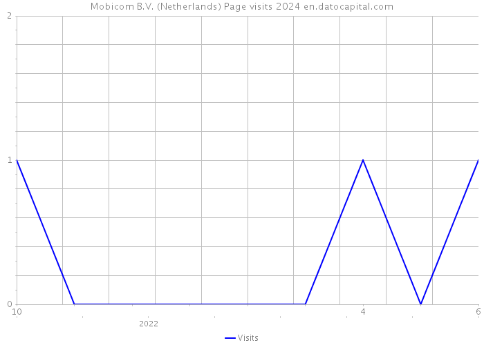 Mobicom B.V. (Netherlands) Page visits 2024 