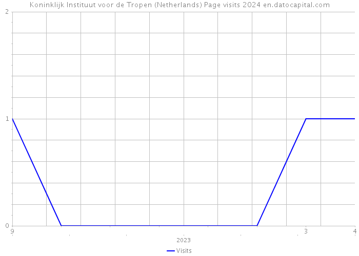 Koninklijk Instituut voor de Tropen (Netherlands) Page visits 2024 