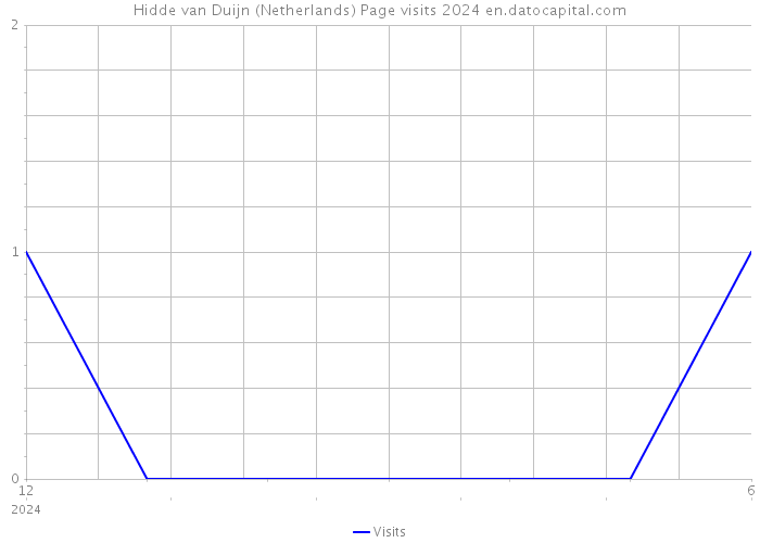 Hidde van Duijn (Netherlands) Page visits 2024 
