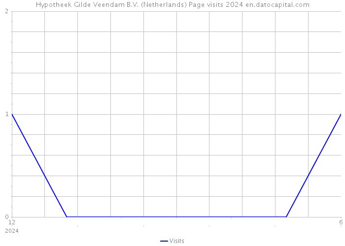 Hypotheek Gilde Veendam B.V. (Netherlands) Page visits 2024 