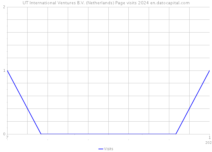 UT International Ventures B.V. (Netherlands) Page visits 2024 
