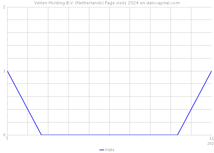 Velten Holding B.V. (Netherlands) Page visits 2024 