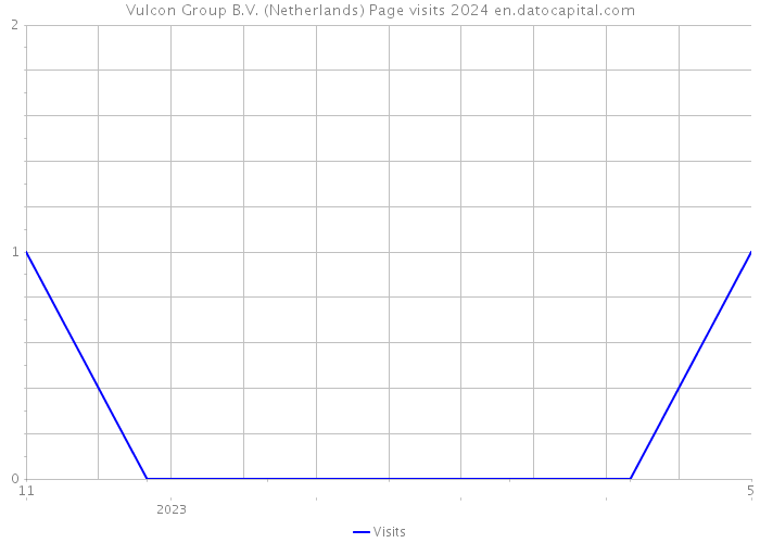 Vulcon Group B.V. (Netherlands) Page visits 2024 