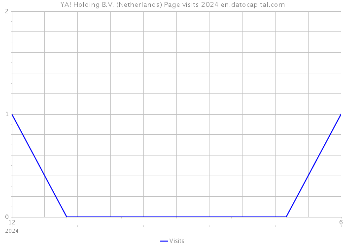 YA! Holding B.V. (Netherlands) Page visits 2024 