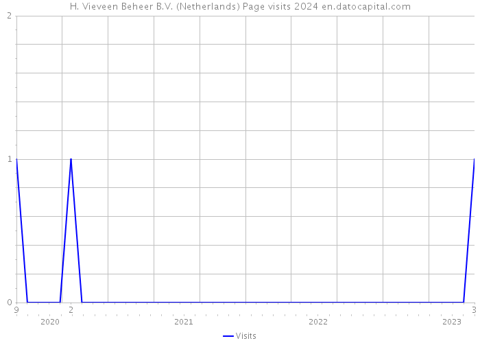 H. Vieveen Beheer B.V. (Netherlands) Page visits 2024 