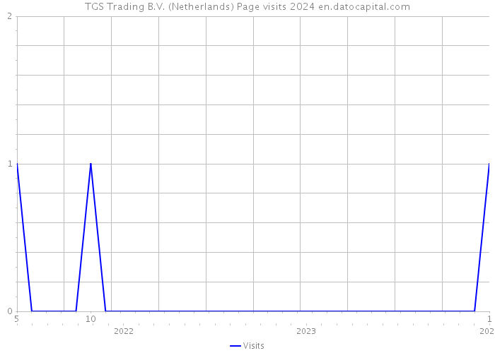 TGS Trading B.V. (Netherlands) Page visits 2024 