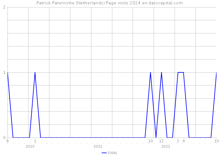 Patrick Paternotte (Netherlands) Page visits 2024 