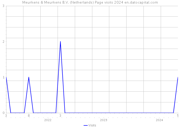 Meurkens & Meurkens B.V. (Netherlands) Page visits 2024 