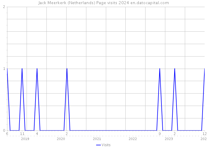 Jack Meerkerk (Netherlands) Page visits 2024 
