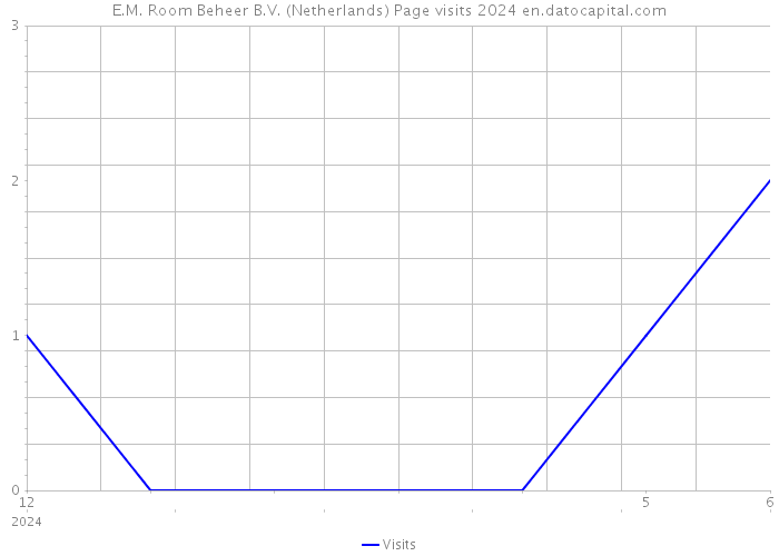 E.M. Room Beheer B.V. (Netherlands) Page visits 2024 