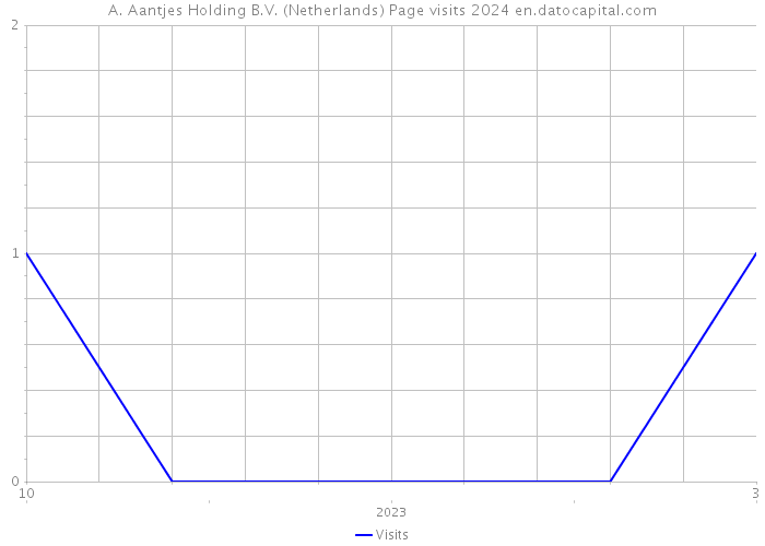 A. Aantjes Holding B.V. (Netherlands) Page visits 2024 