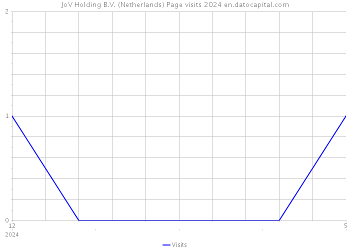 JoV Holding B.V. (Netherlands) Page visits 2024 