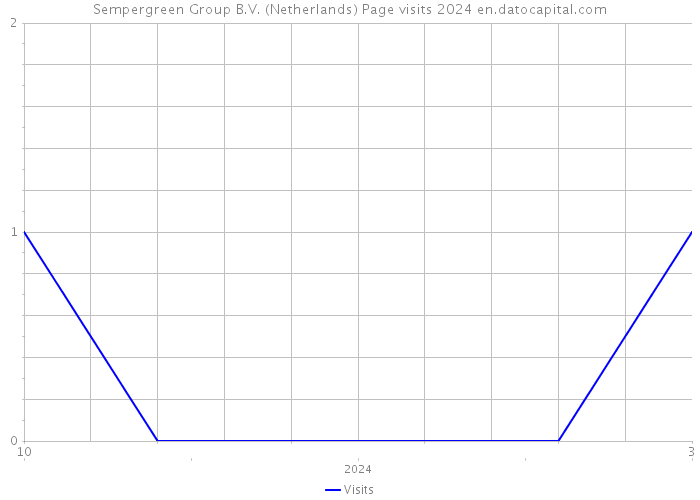 Sempergreen Group B.V. (Netherlands) Page visits 2024 