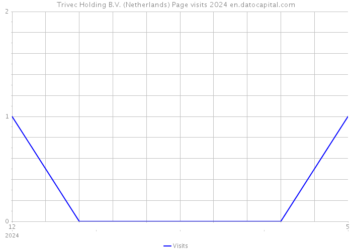 Trivec Holding B.V. (Netherlands) Page visits 2024 