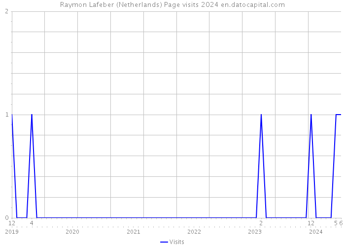 Raymon Lafeber (Netherlands) Page visits 2024 