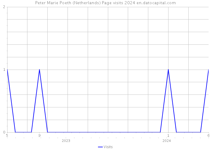 Peter Marie Poeth (Netherlands) Page visits 2024 