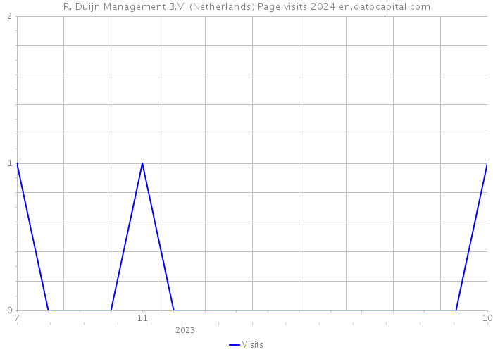 R. Duijn Management B.V. (Netherlands) Page visits 2024 