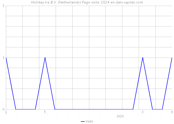 Holiday Ice B.V. (Netherlands) Page visits 2024 