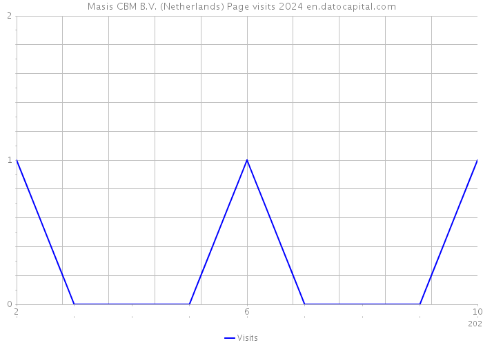 Masis CBM B.V. (Netherlands) Page visits 2024 
