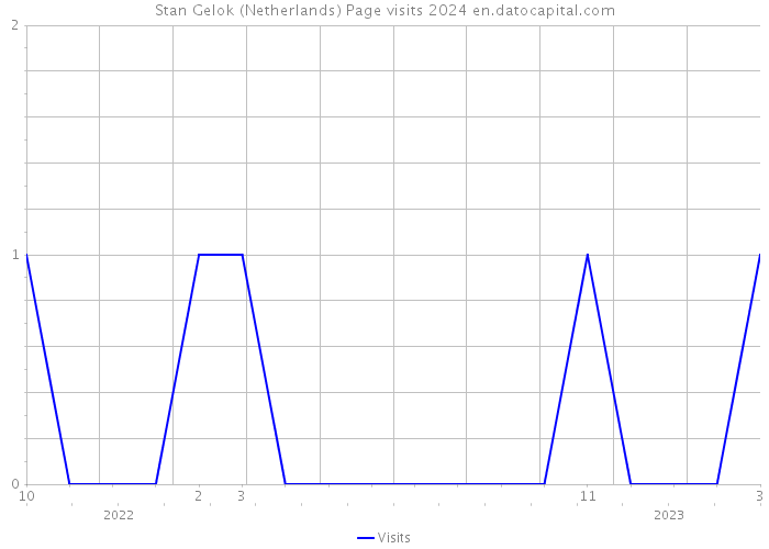 Stan Gelok (Netherlands) Page visits 2024 