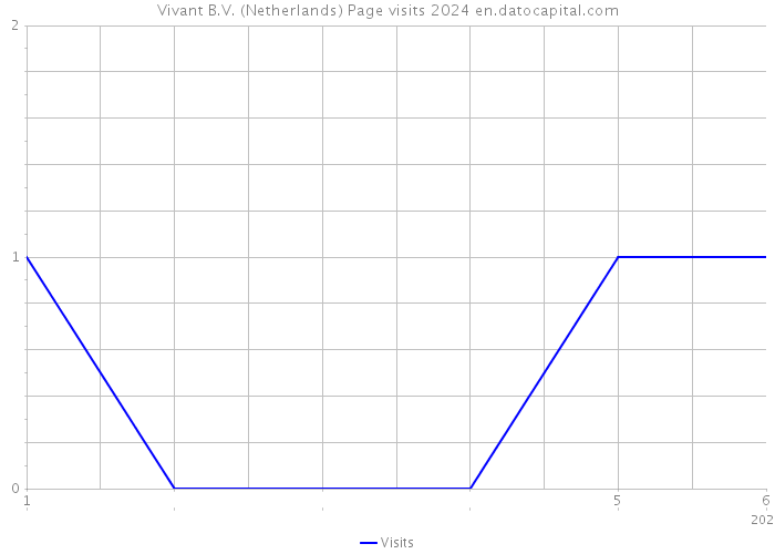 Vivant B.V. (Netherlands) Page visits 2024 