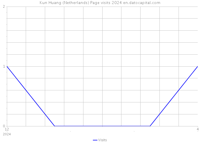 Kun Huang (Netherlands) Page visits 2024 