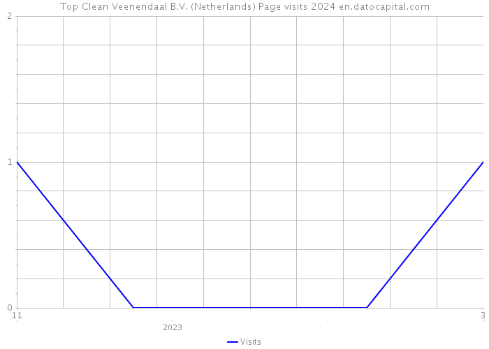 Top Clean Veenendaal B.V. (Netherlands) Page visits 2024 