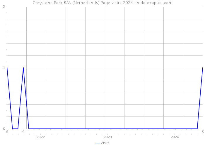 Greystone Park B.V. (Netherlands) Page visits 2024 