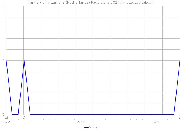 Harrie Pierre Lumens (Netherlands) Page visits 2024 