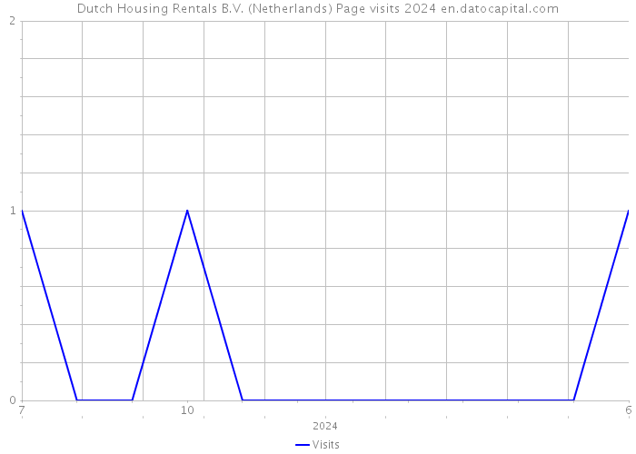 Dutch Housing Rentals B.V. (Netherlands) Page visits 2024 