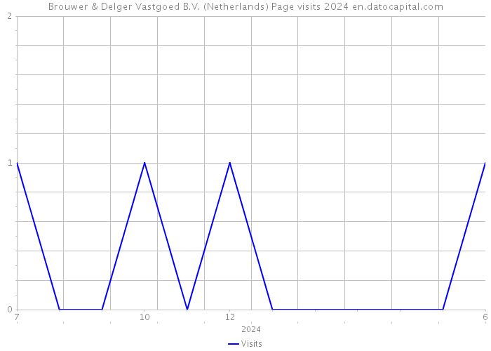 Brouwer & Delger Vastgoed B.V. (Netherlands) Page visits 2024 