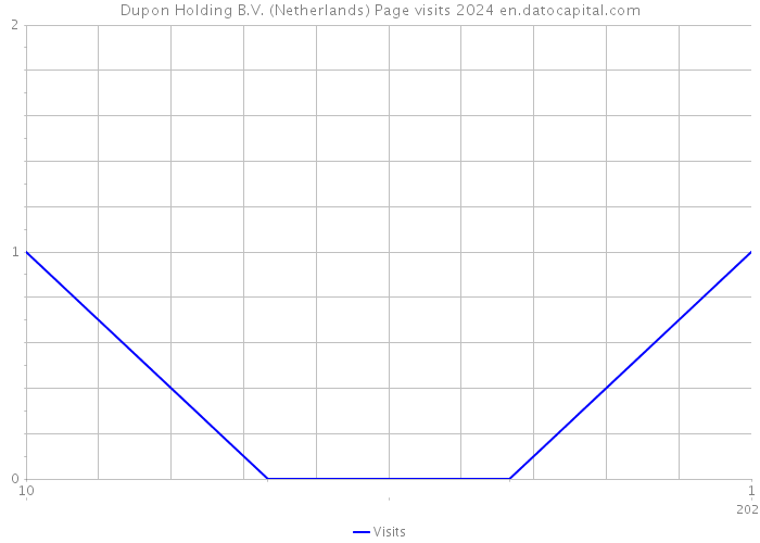 Dupon Holding B.V. (Netherlands) Page visits 2024 