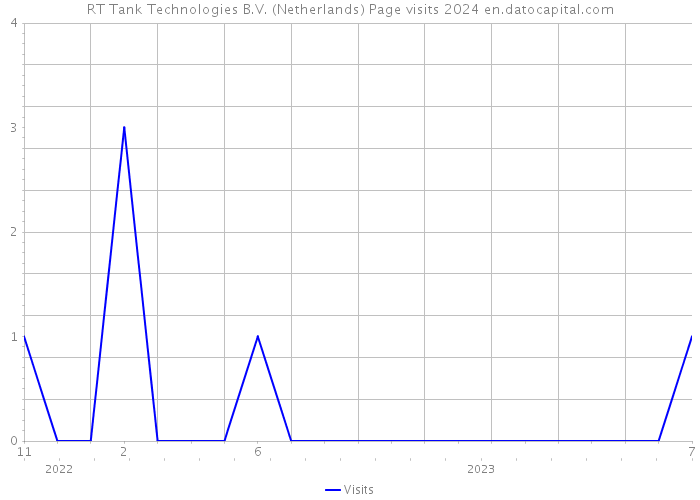 RT Tank Technologies B.V. (Netherlands) Page visits 2024 