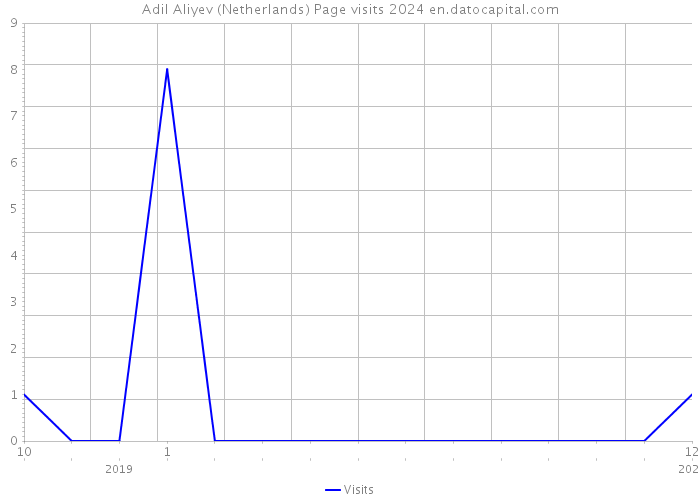 Adil Aliyev (Netherlands) Page visits 2024 