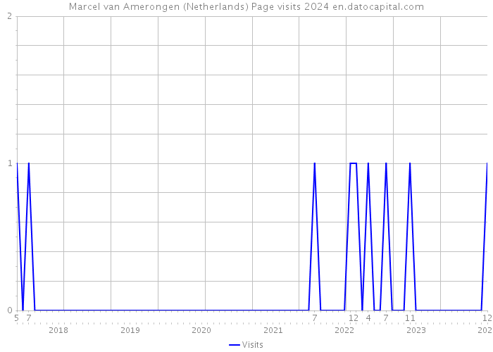 Marcel van Amerongen (Netherlands) Page visits 2024 