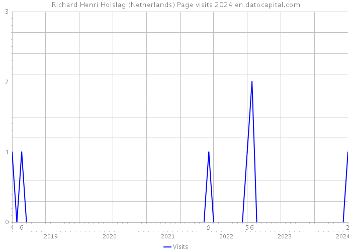 Richard Henri Holslag (Netherlands) Page visits 2024 