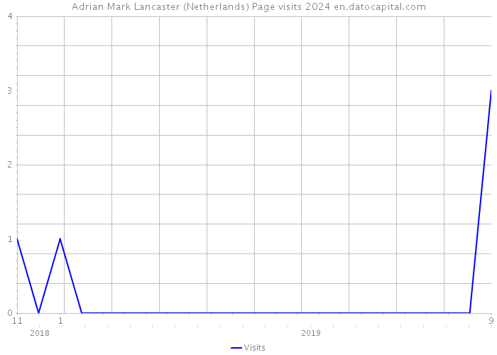 Adrian Mark Lancaster (Netherlands) Page visits 2024 