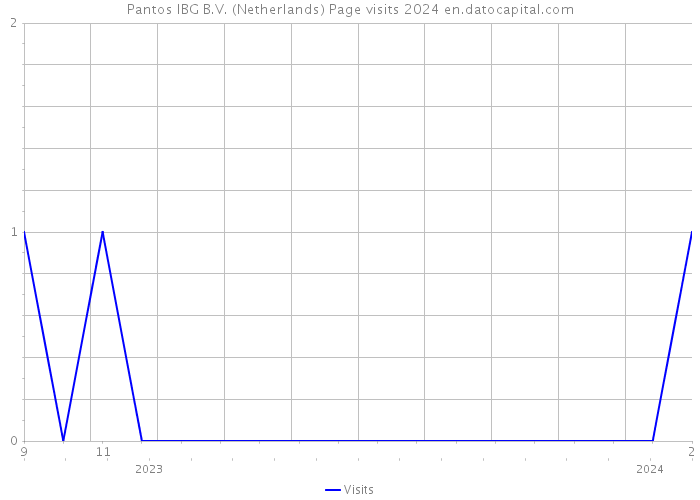 Pantos IBG B.V. (Netherlands) Page visits 2024 