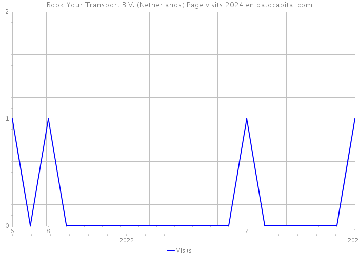 Book Your Transport B.V. (Netherlands) Page visits 2024 