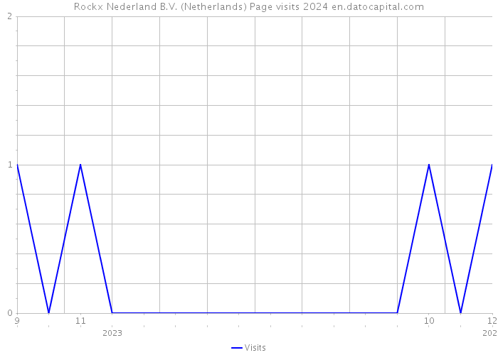 Rockx Nederland B.V. (Netherlands) Page visits 2024 